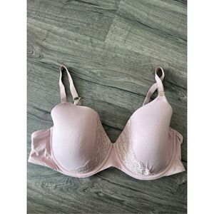 SOMA Embraceable Perfect Coverage Bra With Crochet Lace size 42DD